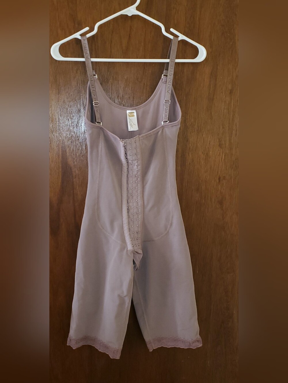 Ann Chery Melissa Faja Full-Body Hook-Front Shapewear Sz Large